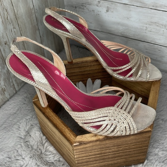 Kate Spade Strappy Heels, Women’s Size 6 - Picture 2 of 7